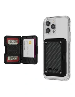 Pelican Shield Magnetic MagSafe Wallet - Black
