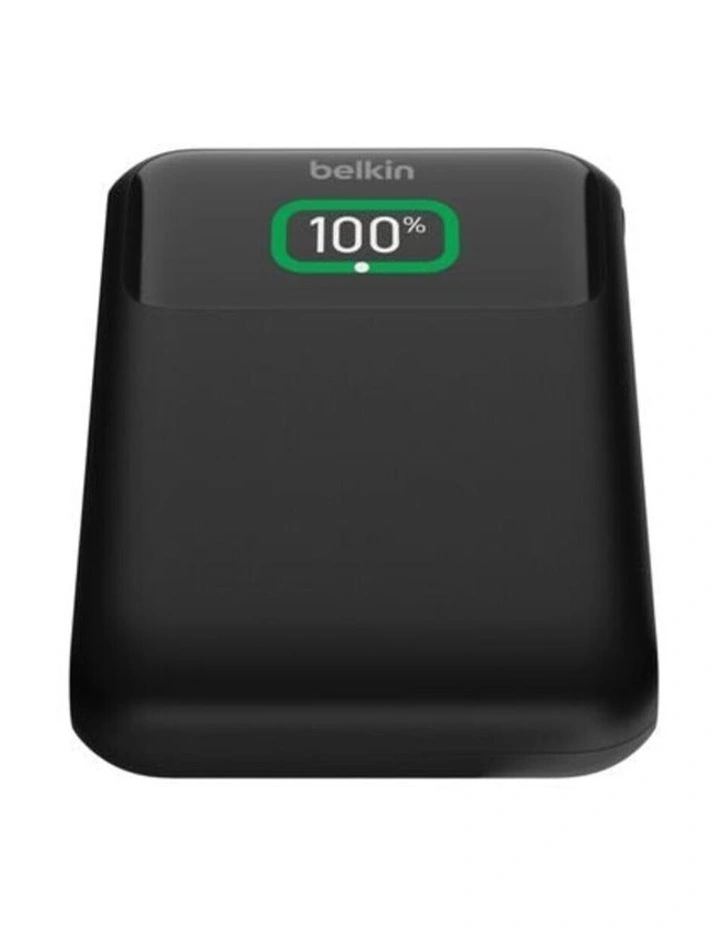 Belkin BoostCharge 20k mAh 65W Laptop Power Bank w/ 5cm Cable - Black image 4