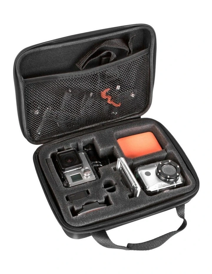 Black Hard Shell Storage Case for Go Pro Action Camera image 1