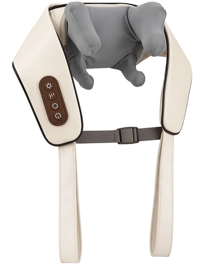 Livemor Neck Massager with Heat Pillow Shiatsu Shoulder Back Massager Pain Relief Tissue Kneading image 3