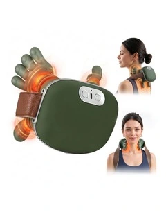Livemor Electric Neck Massager with Heat 4D Shiatsu Kneading Wireless