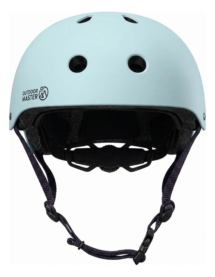 OutdoorMaster Kids Bike Helmet Adjustable Multi-Sport Mint Green L image 1