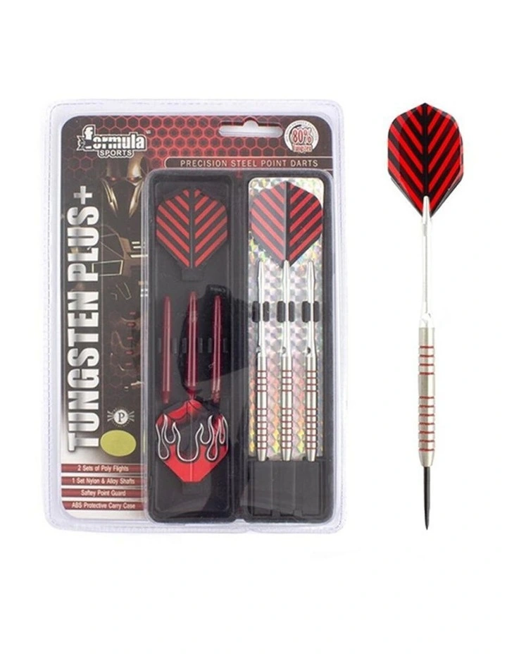 Formula Sports 23g Tungsten Plus Darts Barrel/Shaft/Flight Gift Game Pack w/Case image 3