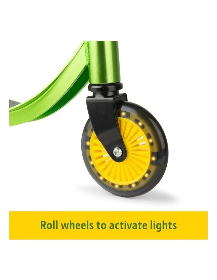 John Deere Adjustable Kick/Push Scooter Ride On w/ Light Up Wheels Kids 5y image 7