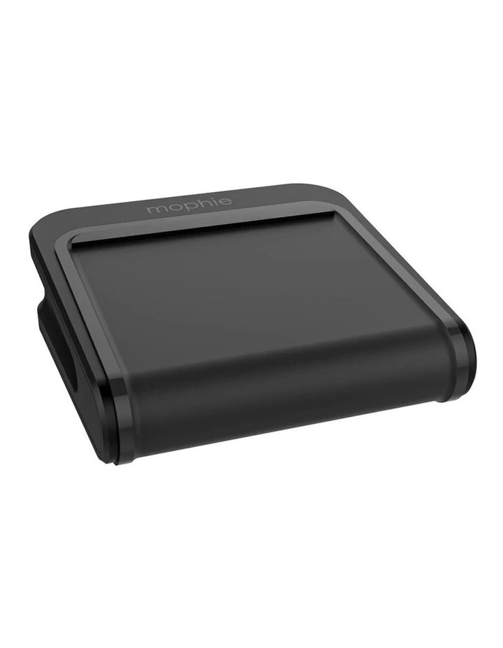 Mini Qi Wireless Charging Pad/Mat for iPhone 12/Samsung Galaxy S20 Black 6cm image 2