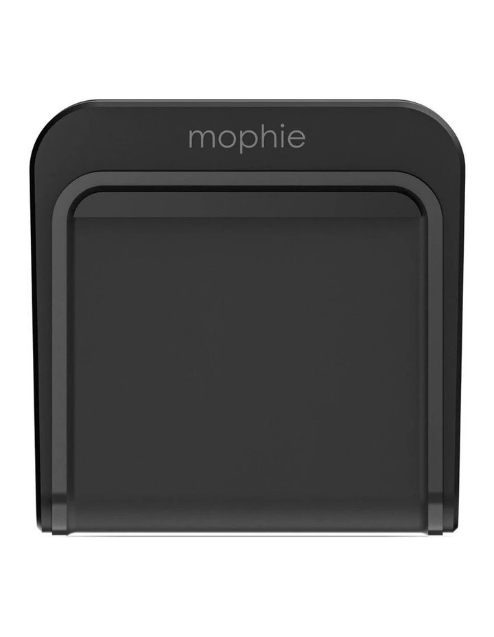 Mini Qi Wireless Charging Pad/Mat for iPhone 12/Samsung Galaxy S20 Black 6cm image 3