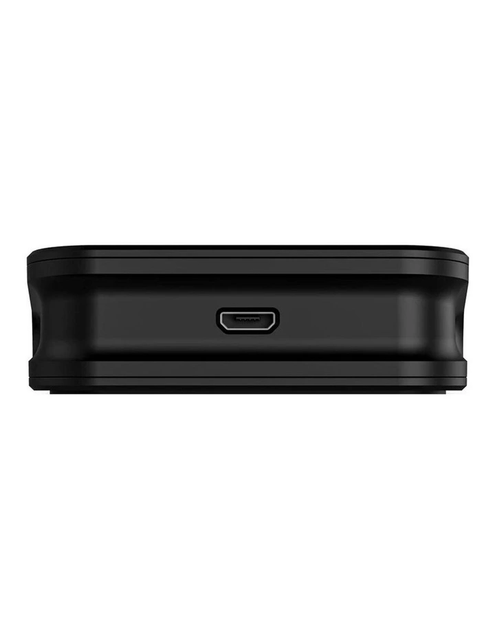 Mini Qi Wireless Charging Pad/Mat for iPhone 12/Samsung Galaxy S20 Black 6cm image 4