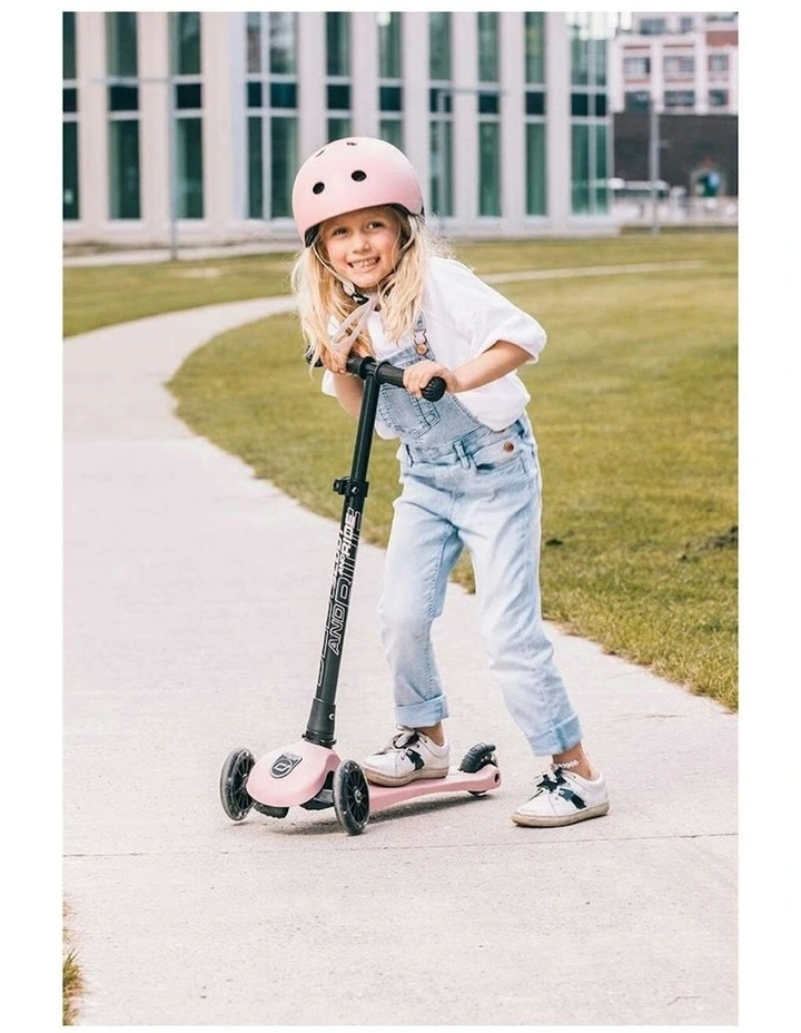 Scoot & Ride Highway Kick 3 Scooter LED Rose Kids/Childrens Interactive Toy 3  image 2