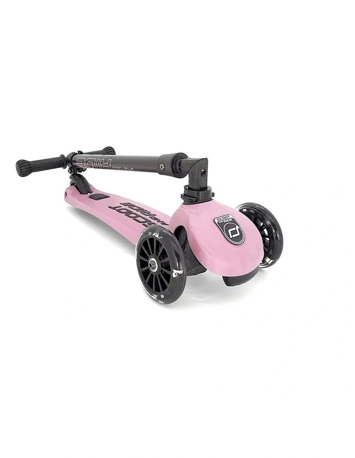 Scoot & Ride Highway Kick 3 Scooter LED Rose Kids/Childrens Interactive Toy 3  image 4
