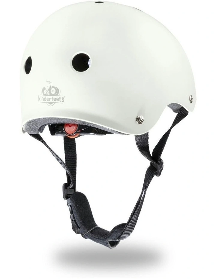 Kinderfeets Toddler Bike Helmet Fits Head 46-52cm Kids Safety Gear Matte White image 2