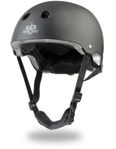 Kinderfeets Toddler Bike Helmet Fits Head 46-52cm Kids Safety Gear Matte Black