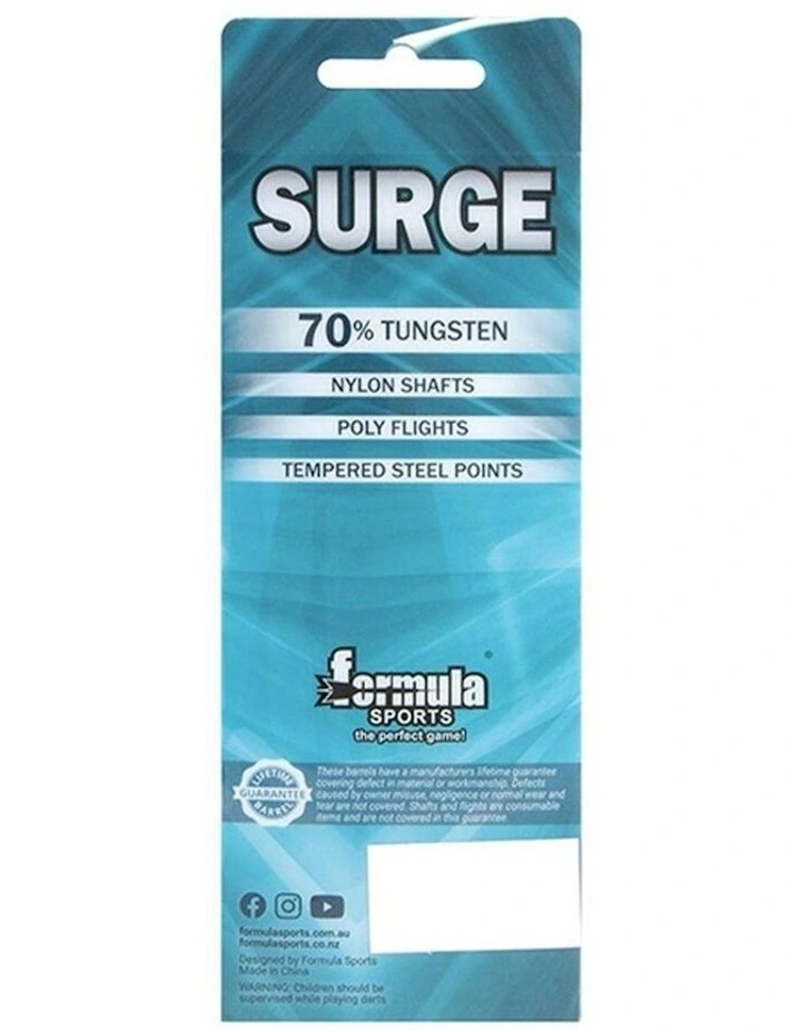 Formula Sports 23g Surge 70% Tungsten Knurled Dart Barrel/Nylon Shaft Game image 4