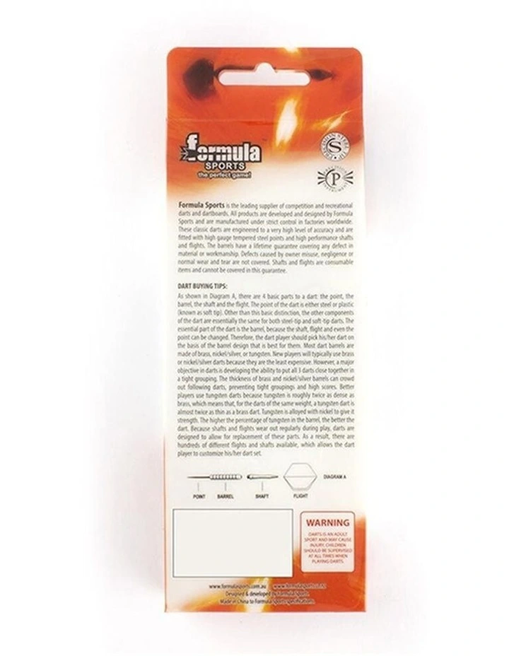 Formula Sports 26g FSA390 90% Tungsten Dart Barrel/Shaft w/Holographic Flights image 4