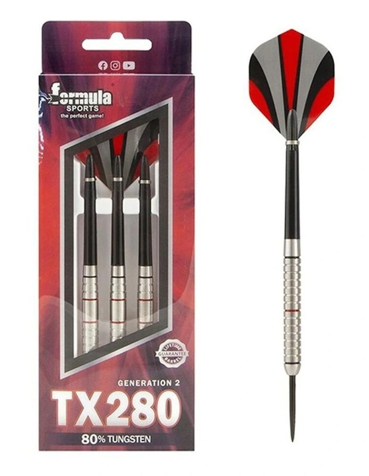 Formula Sports 20g TX280 Gen II Professional 80% Tungsten Barrel/Shaft Dart image 1