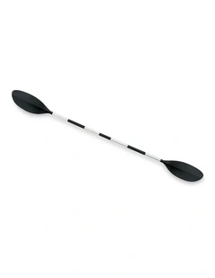 Intex 218cm Kayak Paddle/Oar Asymmetric Canoe Aluminium Shaft for Boats Black