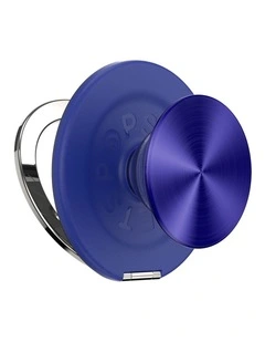 PopSockets PopGrip Kick-Out MagSafe Phone Grip & Stand (Swappable Top) - French Navy
