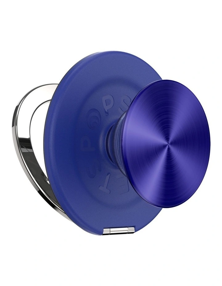 PopSockets PopGrip Kick-Out MagSafe Phone Grip & Stand (Swappable Top) - French Navy image 1