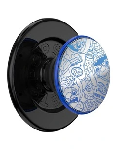 Stitch x PopSockets MagSafe Phone Grip   Magnetic Adapter (Swappable Top) - Mirror Stitch Snack Toss