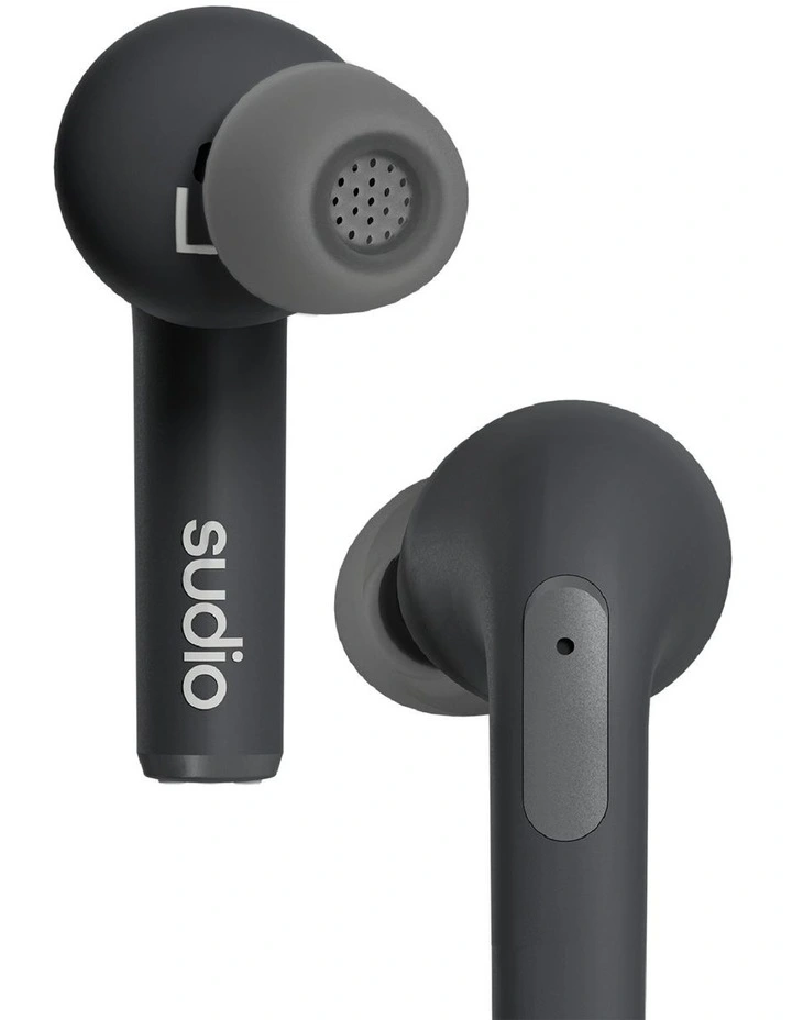Sudio N2 Pro True Wireless Bluetooth In-Ear Headphones, Active Noise Cancelling Earbuds - Black image 5
