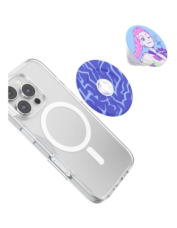 KPop Demon Hunters x PopSockets MagSafe Phone Grip Magnetic Adapter (Swappable Top) - Huntrix Rumi image 4