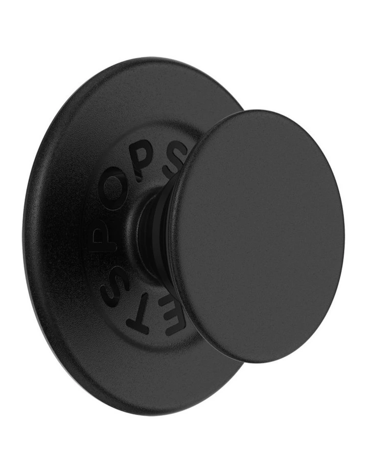 PopSockets PopGrip MagSafe Phone Grip Holder Magnetic Adapter Ring (Swappable Top) - Black image 1