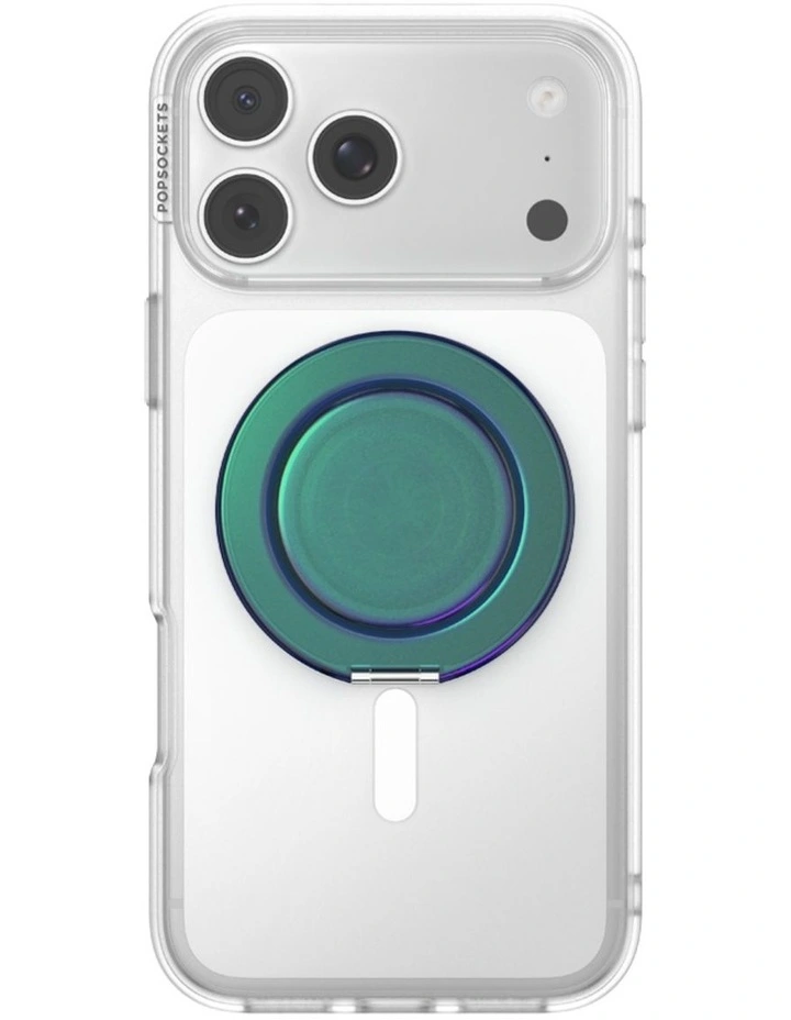 PopSockets PopGrip Kick-Out MagSafe Phone Grip & Stand (Swappable Top) - Nightshade image 2