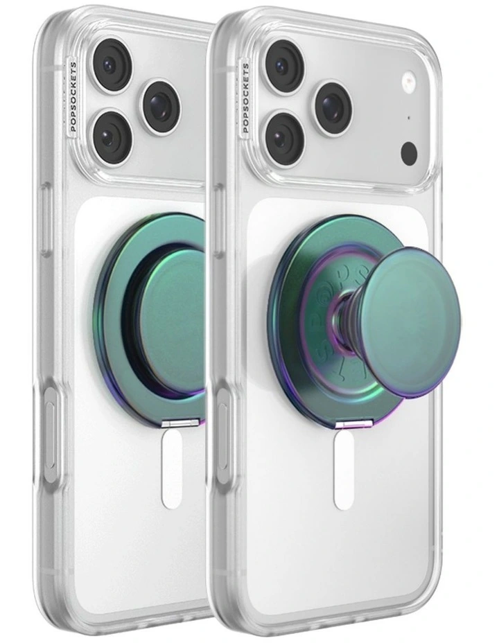 PopSockets PopGrip Kick-Out MagSafe Phone Grip & Stand (Swappable Top) - Nightshade image 3