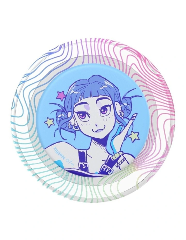KPop Demon Hunters x PopSockets MagSafe Phone Grip   Magnetic Adapter (Swappable Top) - Huntrix Zoey image 3