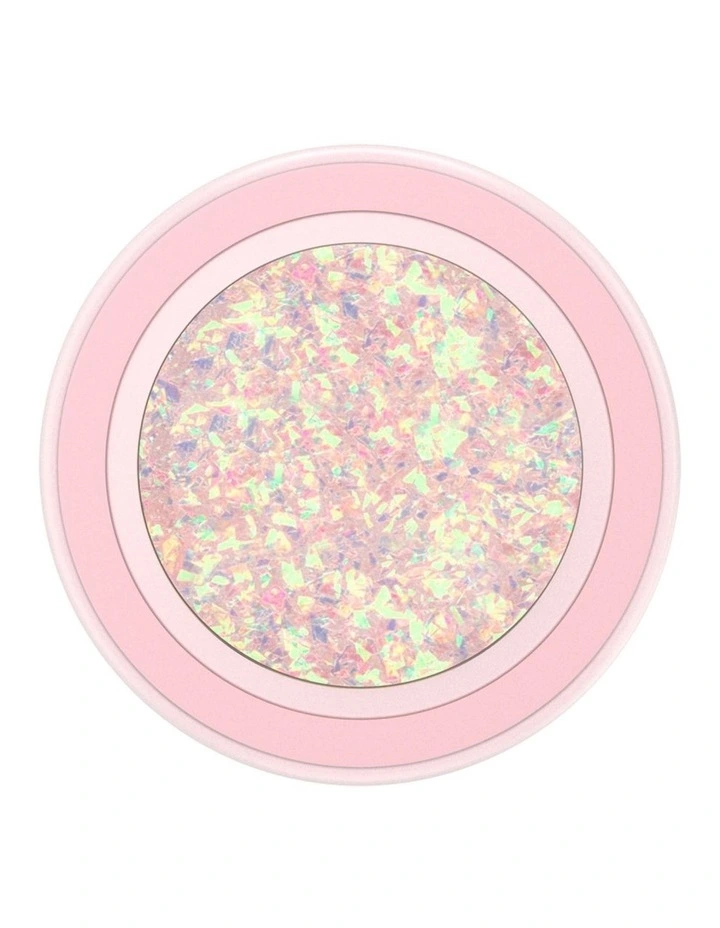 PopSockets PopGrip MagSafe Phone Grip Magnetic Adapter (Swappable Top) - Iridescent Confetti Rose image 4