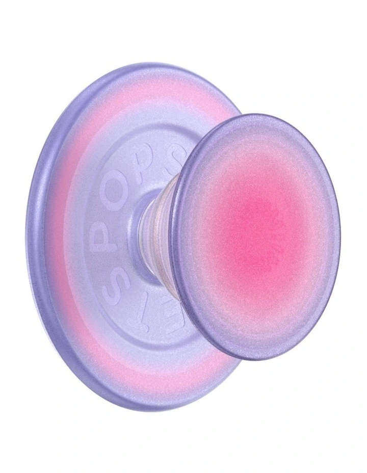 PopSockets PopGrip MagSafe Phone Grip Holder Magnetic Adapter Ring (Swappable Top) - Aura image 1
