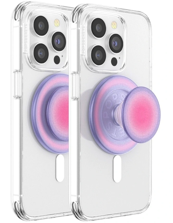 PopSockets PopGrip MagSafe Phone Grip Holder Magnetic Adapter Ring (Swappable Top) - Aura image 3