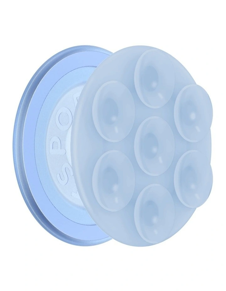 PopSockets PopGrip SuckUp Suction MagSafe 3in1 Mount Grip Stand (Swappable Top) - Frost image 1