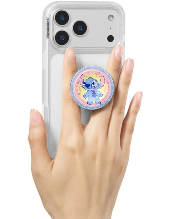 Stitch x PopSockets PopGrip Swappable Phone Grip & Holder - Jelly Star Stitch image 5