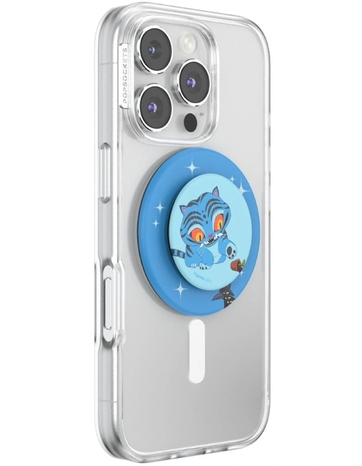 KPop Demon Hunters x PopSockets MagSafe Phone Grip   Magnetic Adapter (Swappable Top) - Derpy Tiger image 2