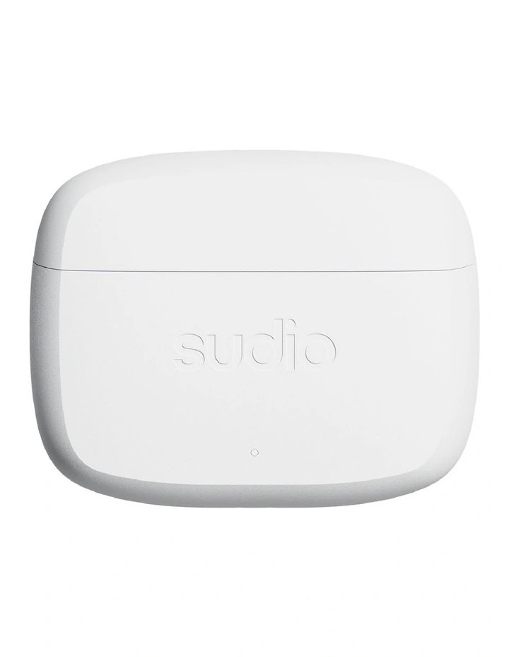 Sudio N2 Pro True Wireless Bluetooth In-Ear Headphones, Active Noise Cancelling Earbuds - White image 2