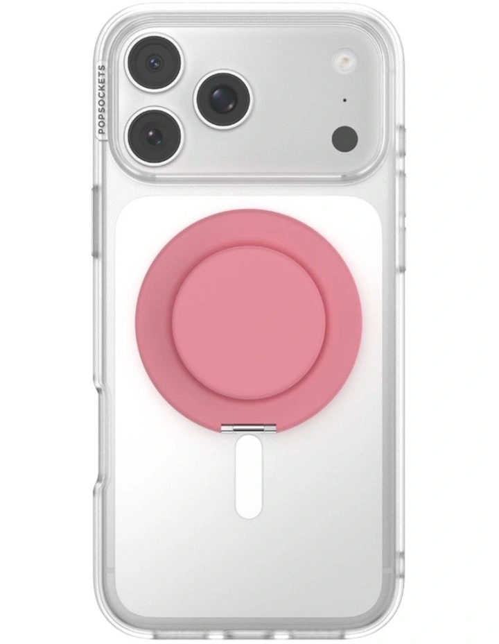 PopSockets PopGrip Kick-Out MagSafe Phone Grip & Stand (Swappable Top) - Putty image 2