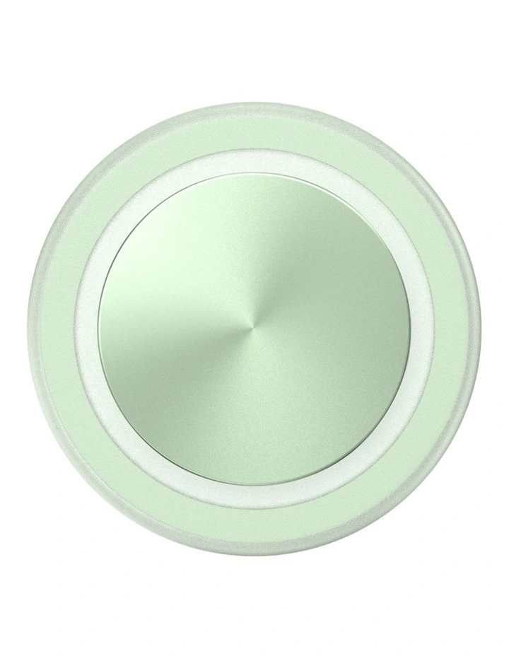 PopSockets MagSafe Phone Grip Holder   Magnetic Adapter Ring (Swappable Top) -  Aluminum Honeydew image 4