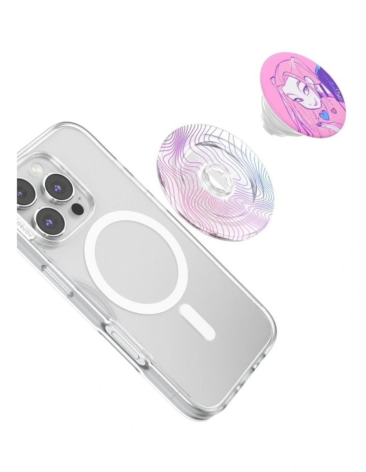 KPop Demon Hunters x PopSockets MagSafe Phone Grip Magnetic Adapter (Swappable Top) - Huntrix Mira image 4