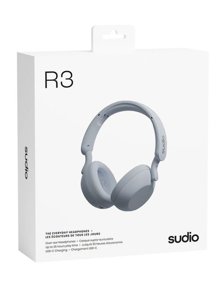 Sudio R3 Over-Ear Bluetooth Wireless Headphones - Blue image 7