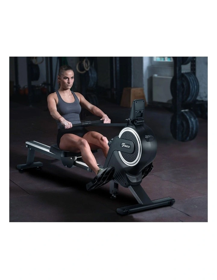 Finex Rowing Machine Rower Magnetic Resistance Exercise Fitness Cardio image 5