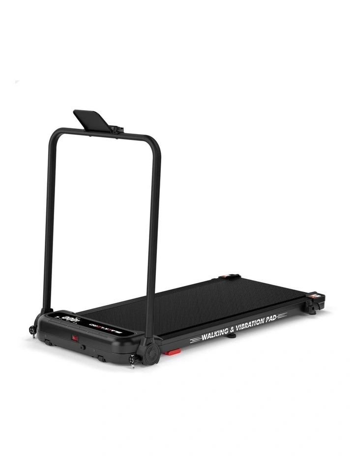 Treadmill 4-in-1 Walking Vibration Pad Incline Foldable Home Gym image 1