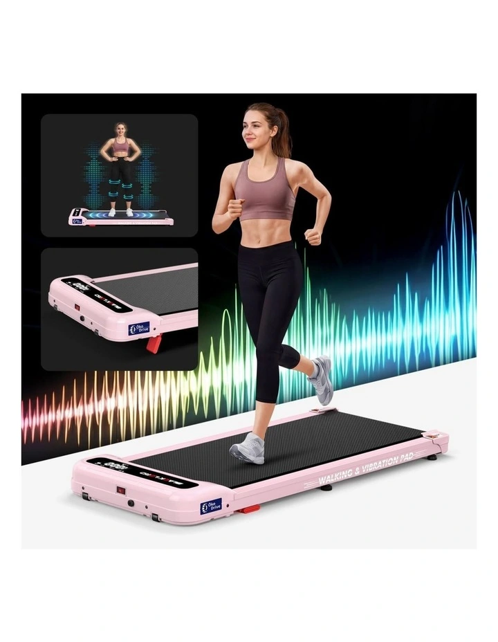 Treadmill 4-in-1 Walking Vibration Pad Incline Magnetic Remote image 2