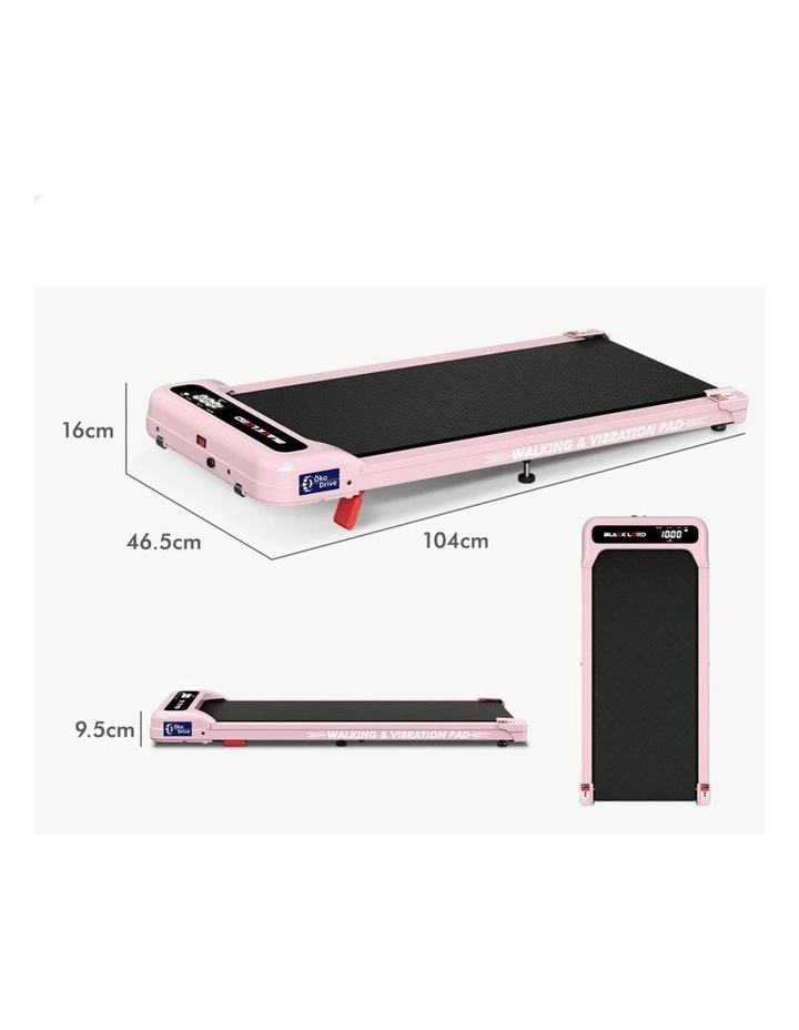 Treadmill 4-in-1 Walking Vibration Pad Incline Magnetic Remote image 5