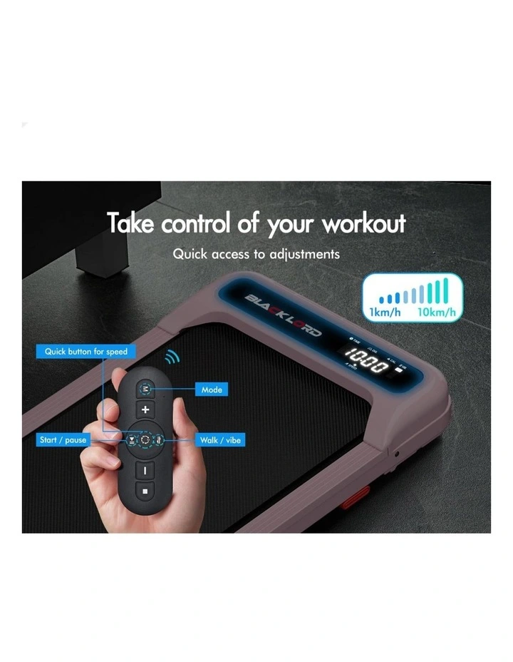 Treadmill 4-in-1 Walking Vibration Pad Incline Magnetic Remote image 7