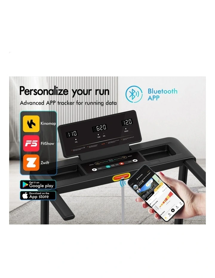 Treadmill Electric Incline Exercise Running Machine Foldable Home Gym image 3