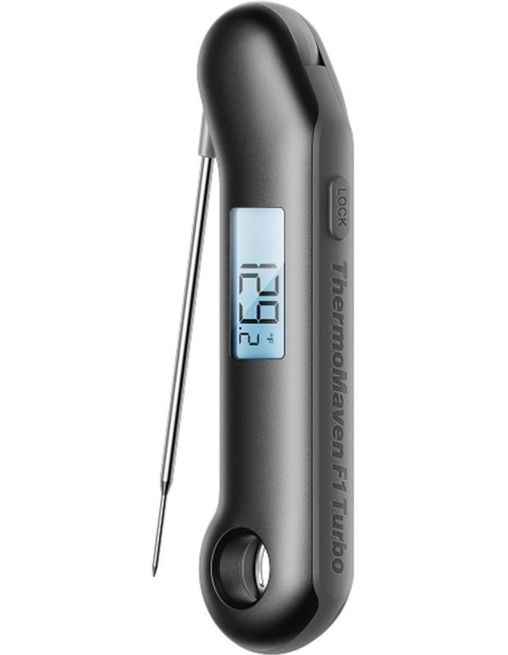 ThermoMaven F1 Turbo instant-read meat thermometer 0.6s IP67 Black image 3