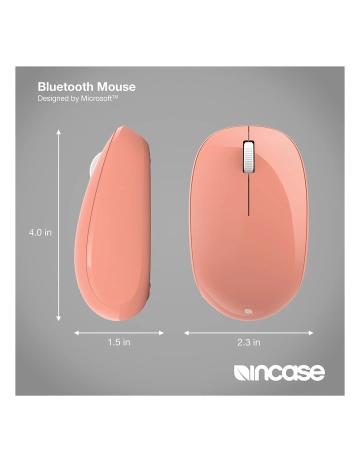 Incase Designed by Microsoft Bluetooth Wireless Mouse - Peach image 7