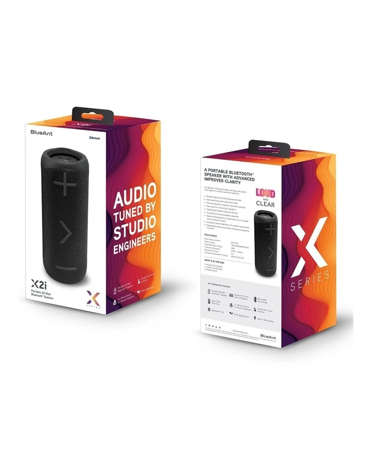 BlueAnt X2i Speaker Slate Black image 7