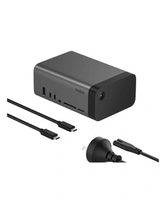 Belkin Connect USB-C 11-in-1 Pro Universal Docking Station - Grey