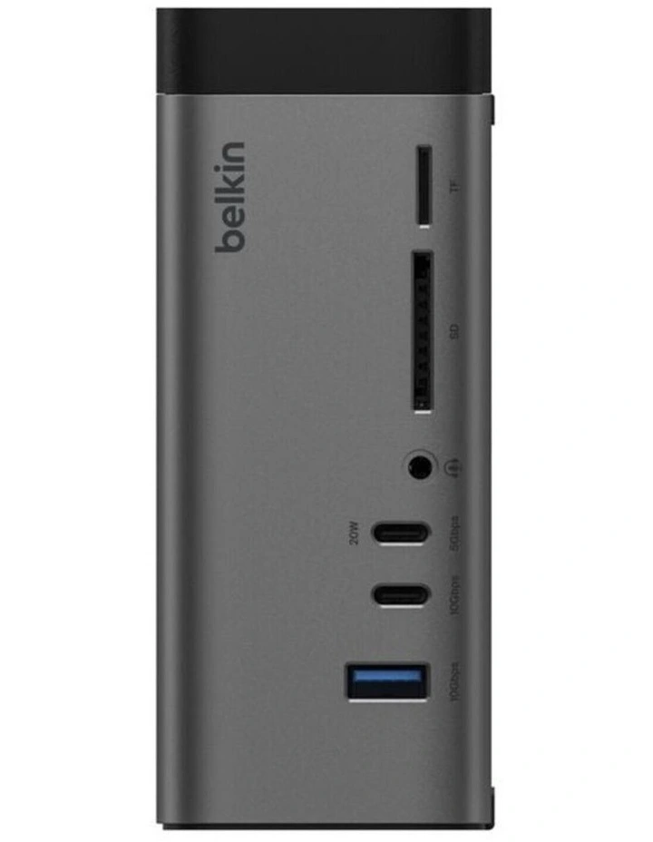 Belkin Connect USB-C 11-in-1 Pro Universal Docking Station - Grey image 4